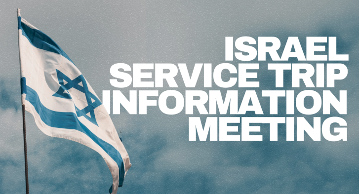 rock harbor church Israel service trip info meeting
